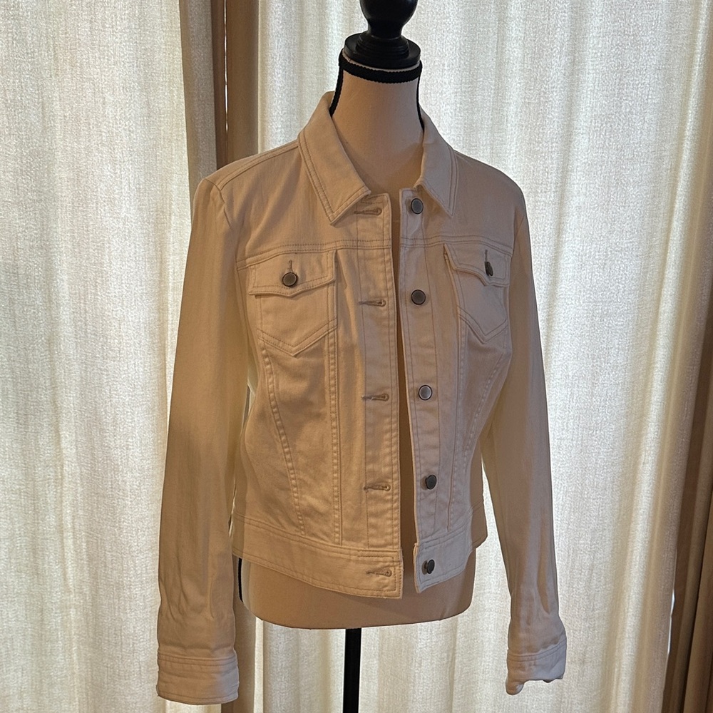 The Limited Off-White Denim Jacket